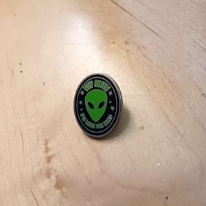 Hep Alien Enamel Pin